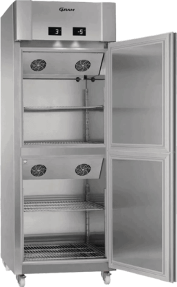 Commercial fridge freezer unit.