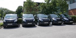 Apeiron Catering fleet of company vans